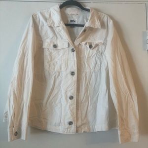 Women’s Old Navy Cream Colored Jacket size xxl